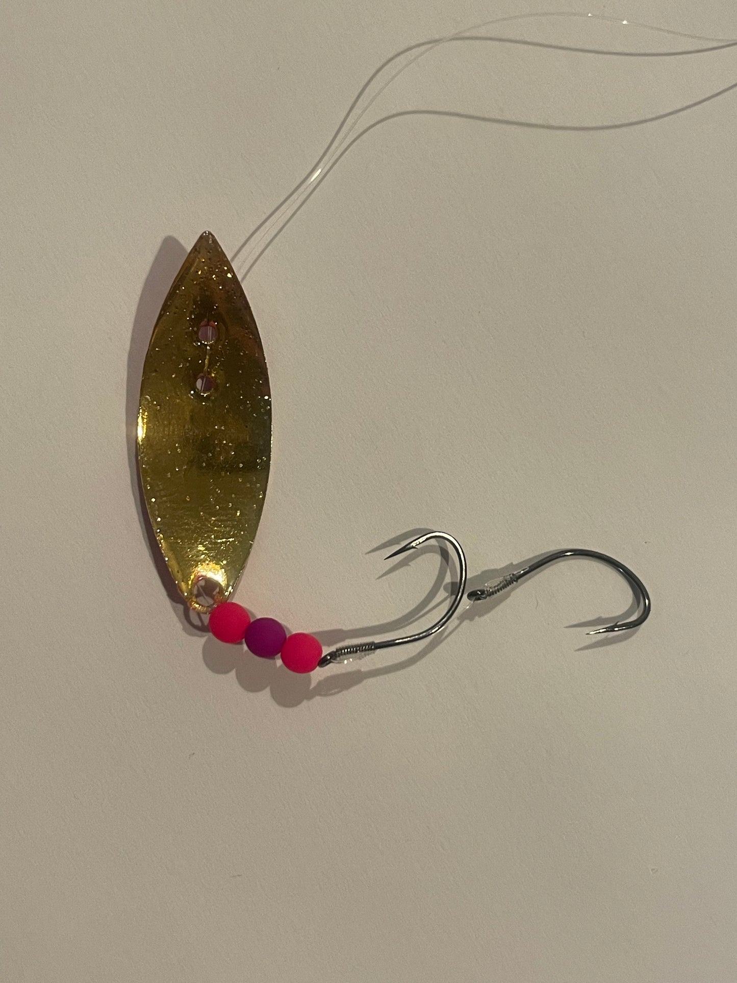 3.5 Pex Lure Pink Purple Ladybug Gold