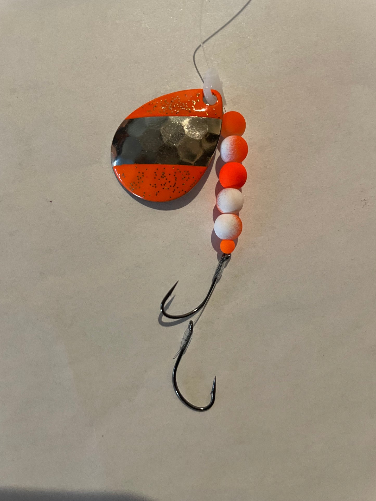 DinoMite 3.5c Spinner Orange Tips Nickel