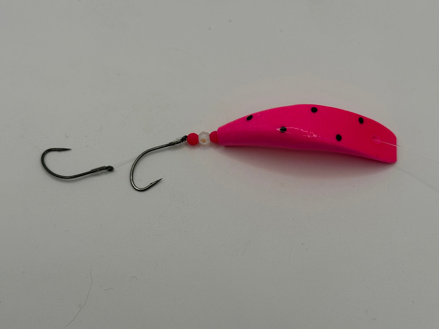 DinoMite Jackrabbit Fluorescent Pink with dots