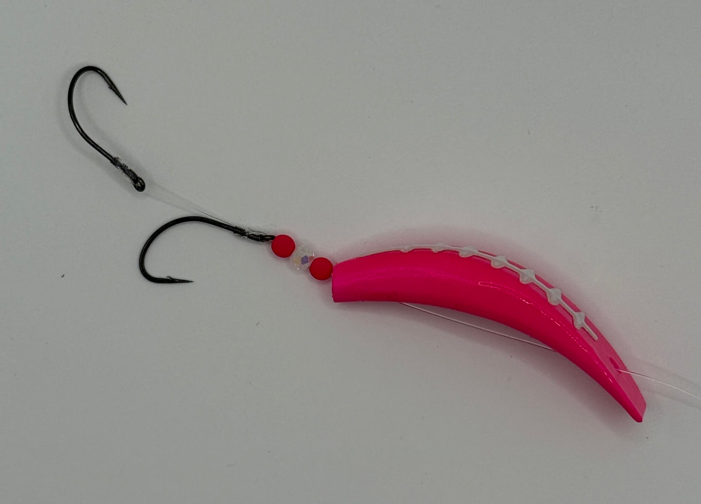 DinoMite Jackrabbit Fluorescent Pink with Glow Moon Jelly