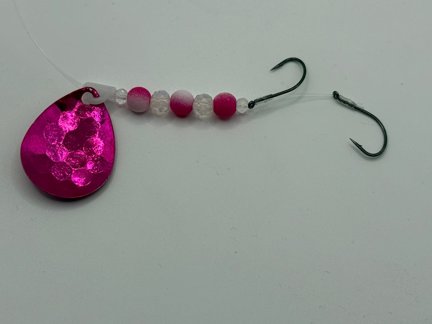 DinoMite 3.5c Spinner Glow “Cancer Awareness Ribbon Moon Jelly”