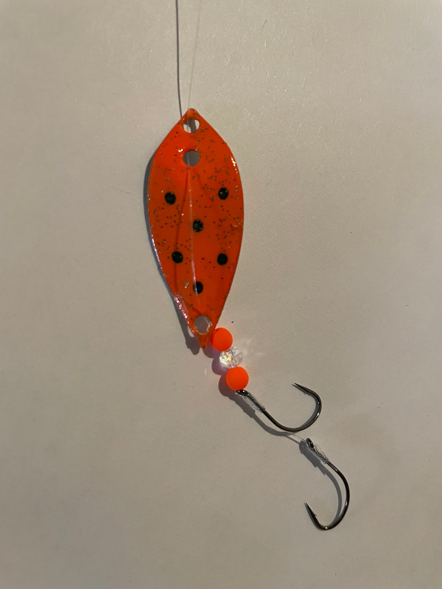Sparkler Lure Orange Ladybug Nickel