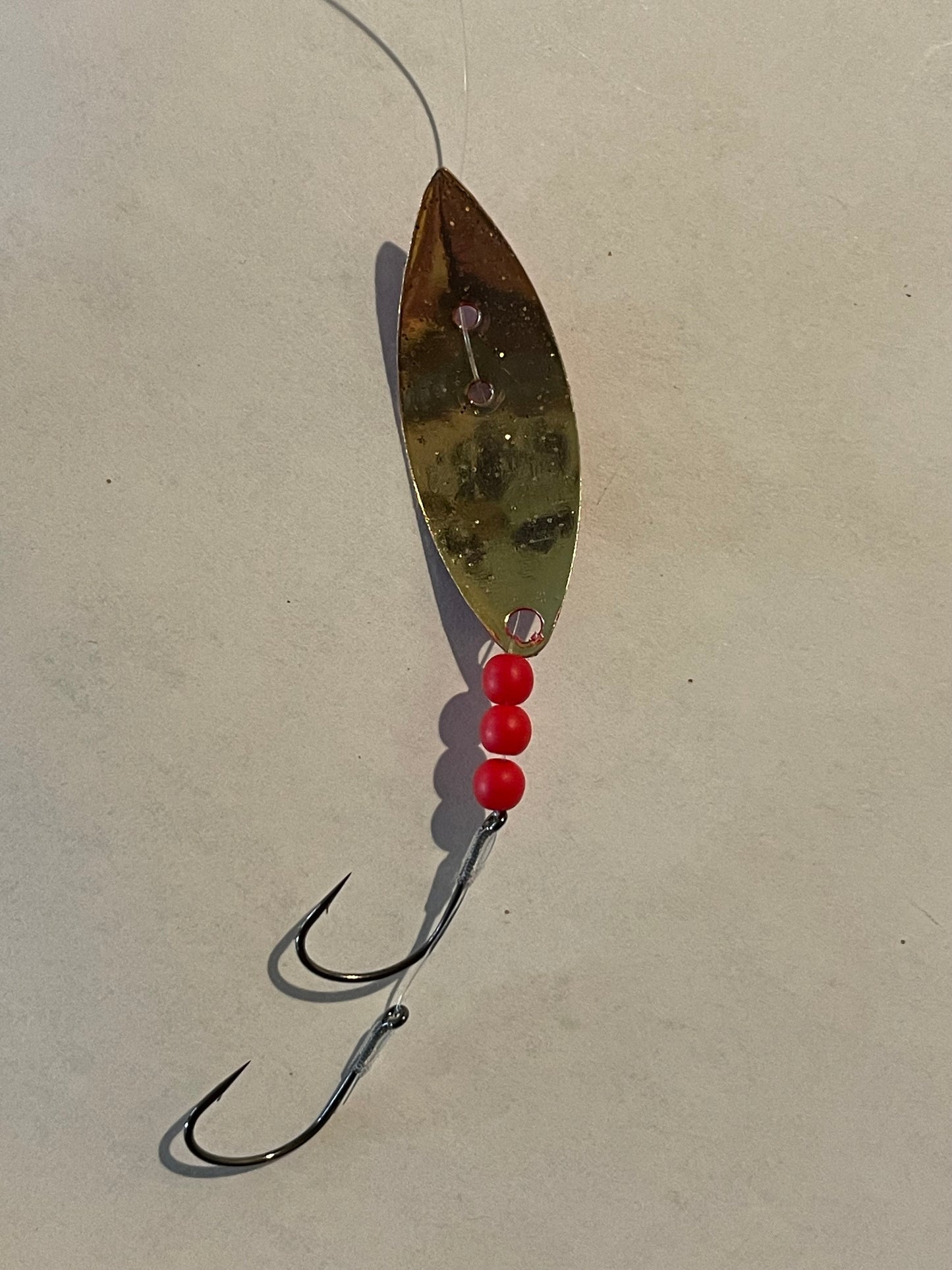 3.5 Pex Lure Red Ladybug Gold