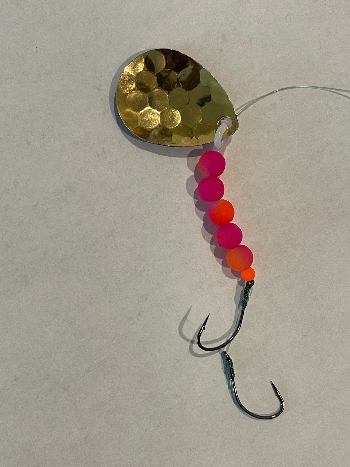 DinoMite 3.5c Spinners 50/50 Pink Orange 24k Gold