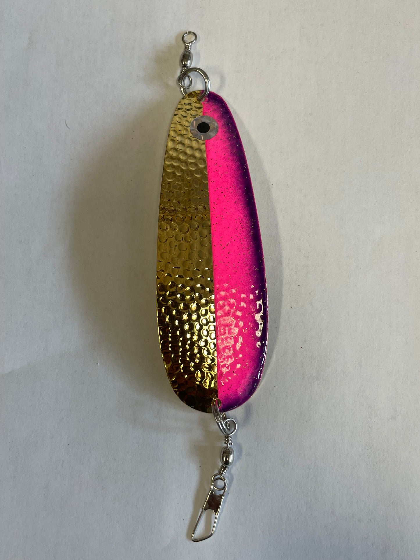 DinoMite Sling Dodger 24k Hammered Gold half Kevorkian