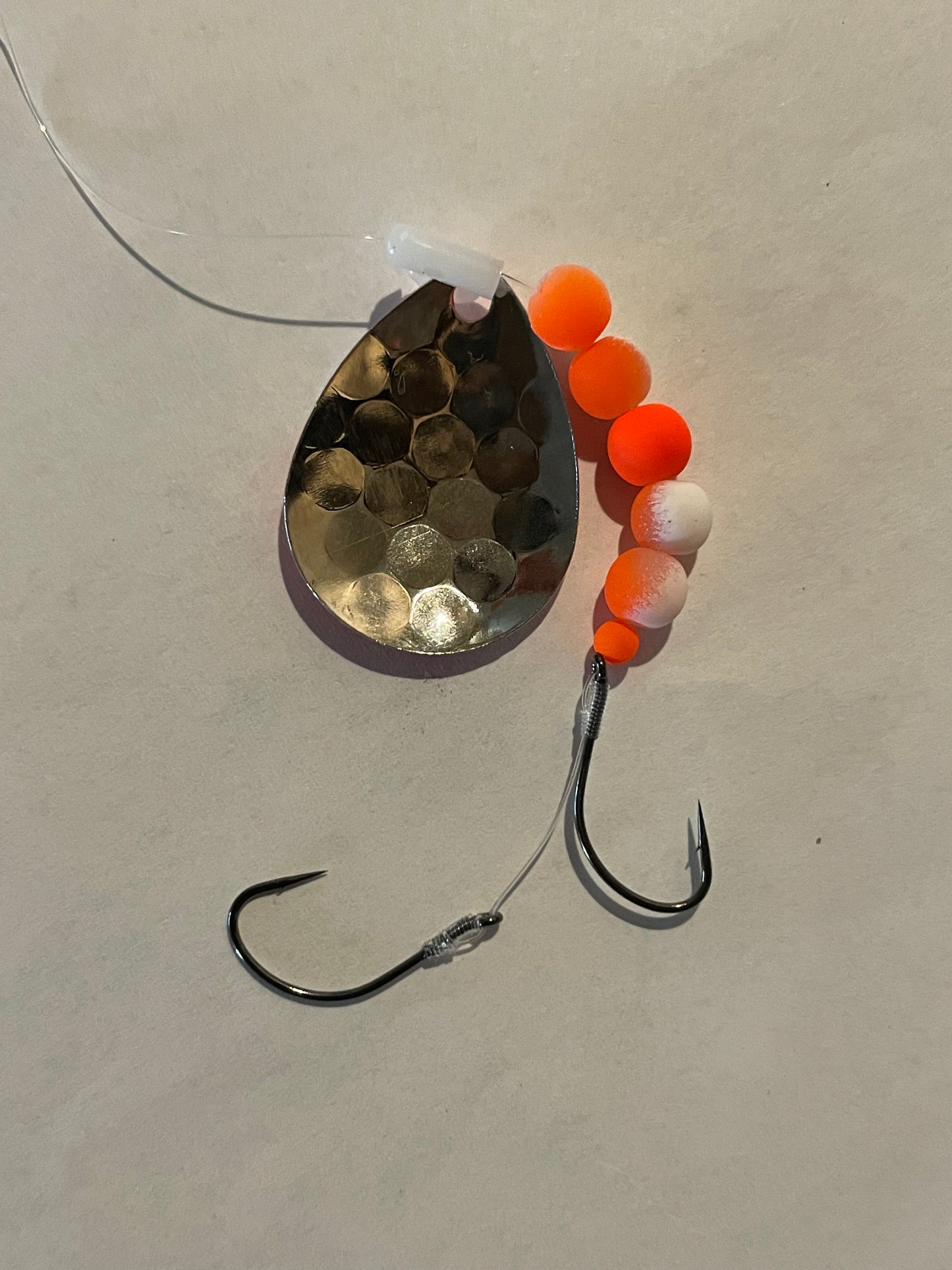 DinoMite 3.5c Spinner Orange Tips Nickel