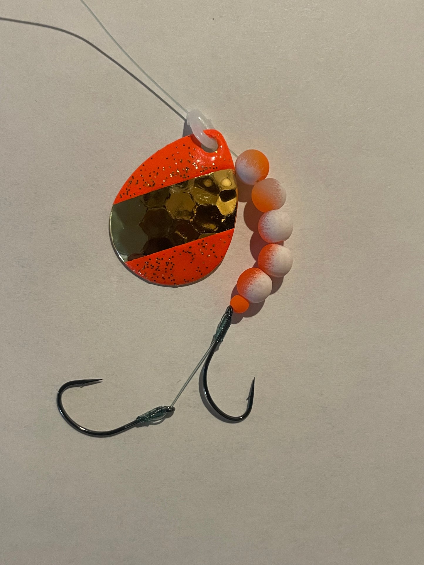 DinoMite 3.5c Spinner Orange Tips 24k Gold