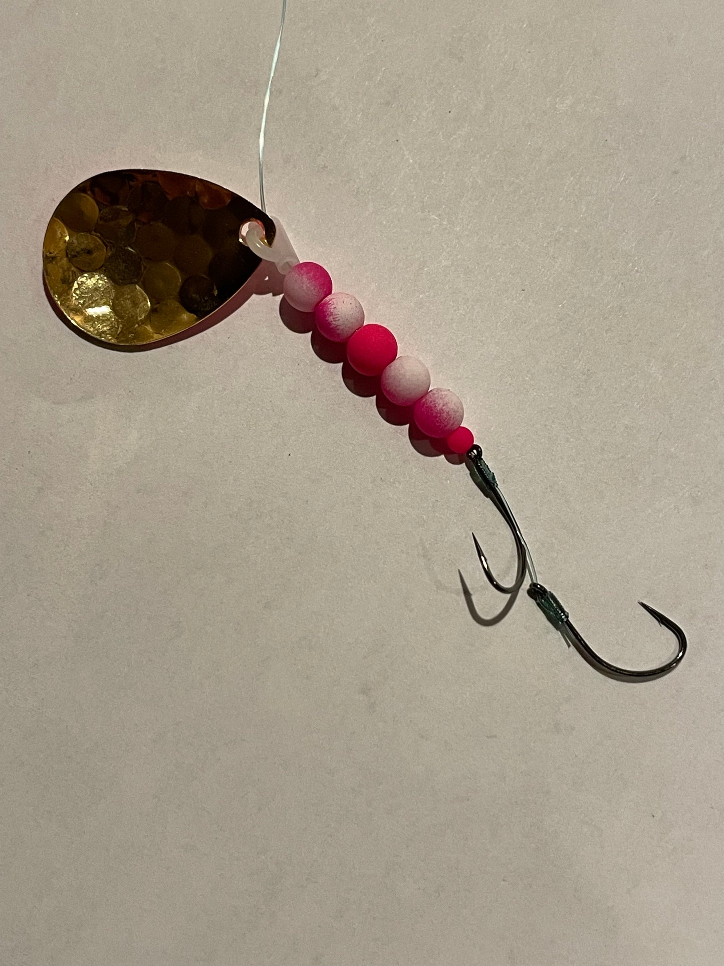 DinoMite 3.5c Spinner Pink Tips 24k Gold