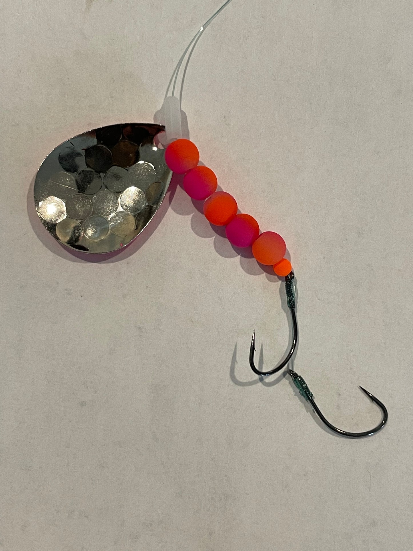 DinoMite 3.5c Spinner 50/50 Orange Pink Nickel