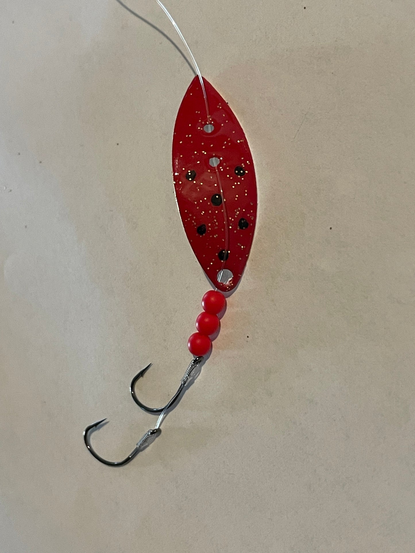 3.5 Pex Lure Red Ladybug Gold