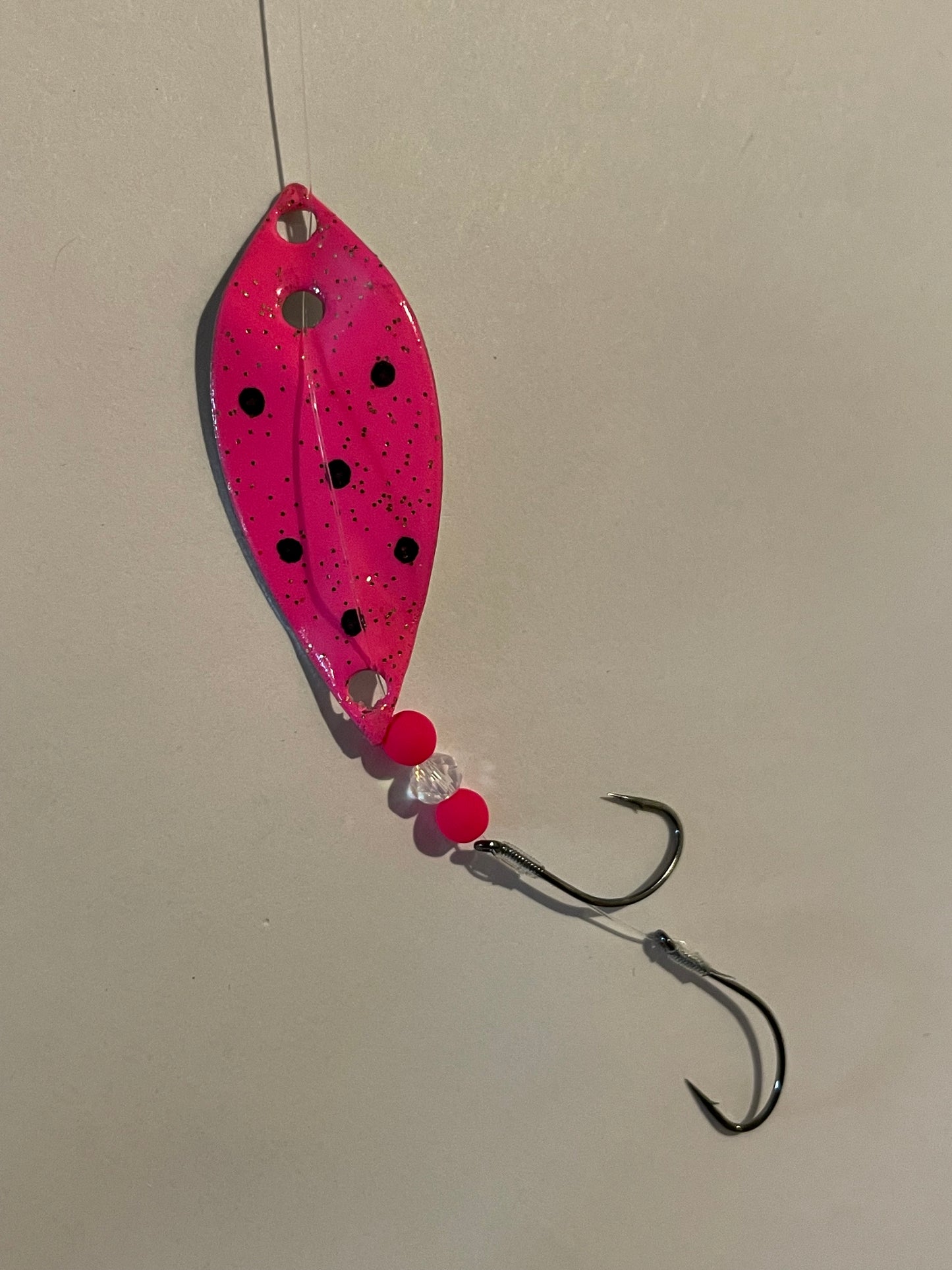Sparkler Lure Pink Ladybug Nickel