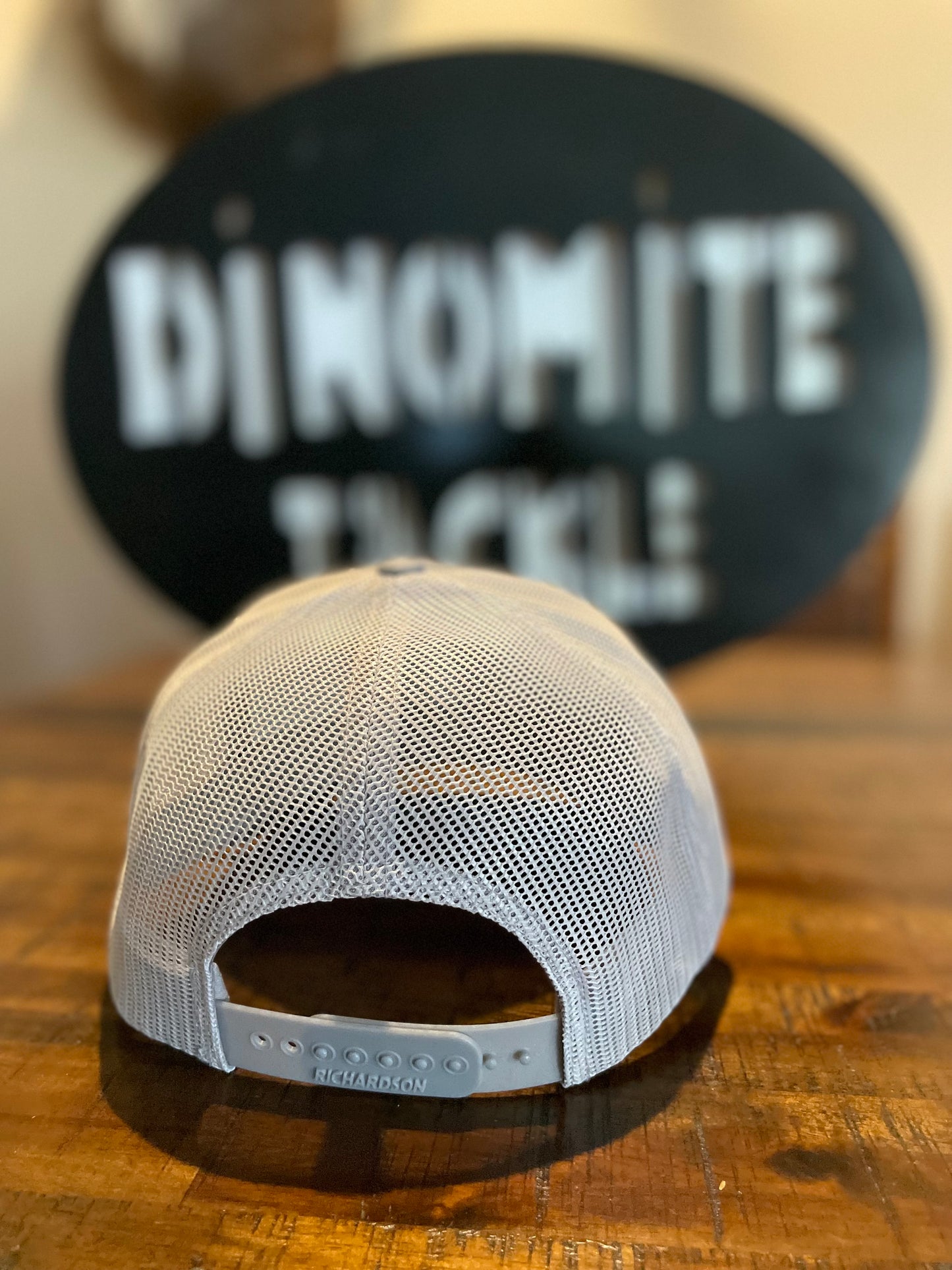 DinoMite Tackle Trucker OSFM SnapBack Hat Black/White