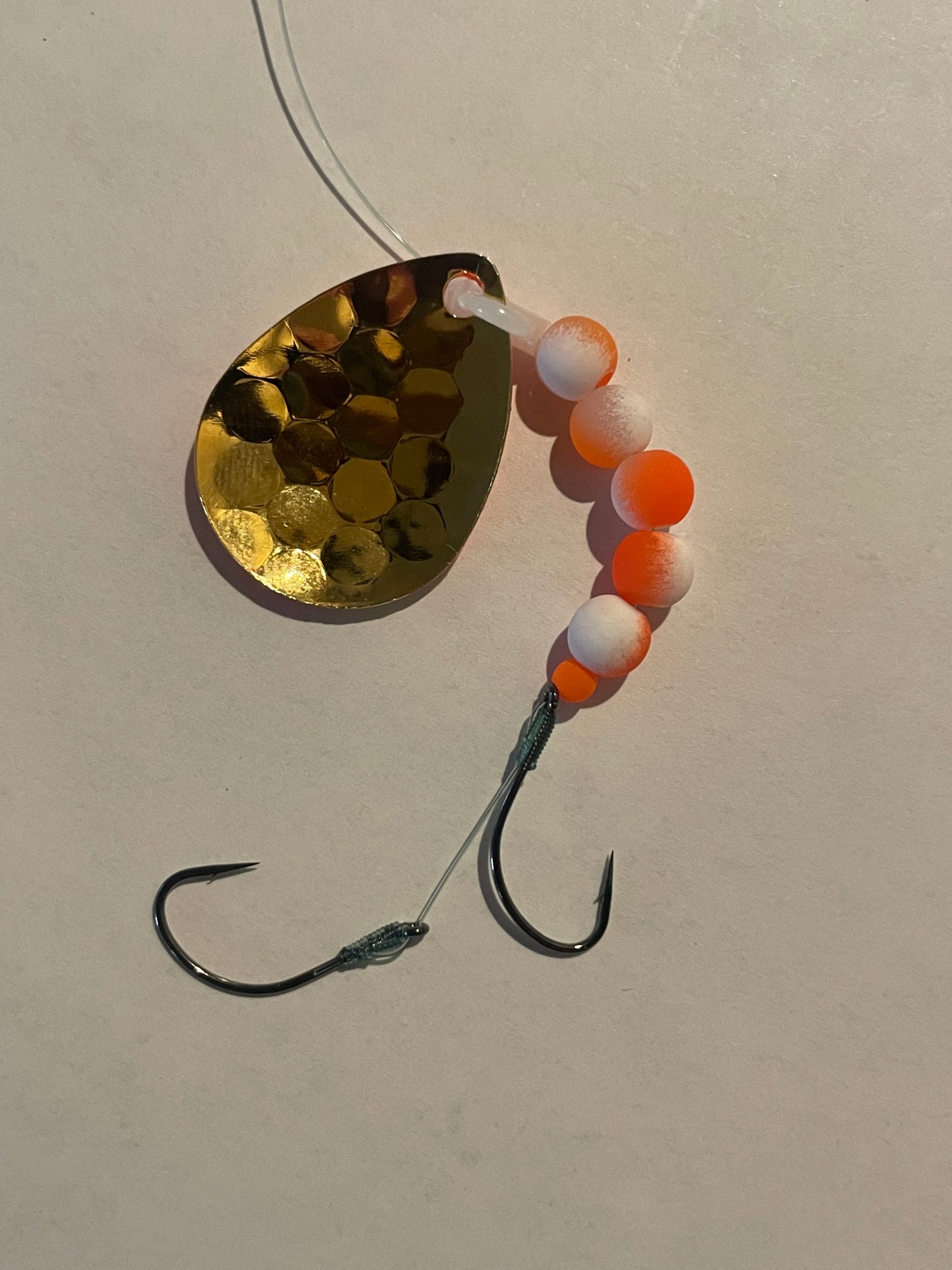 DinoMite 3.5c Spinner Orange Tips 24k Gold