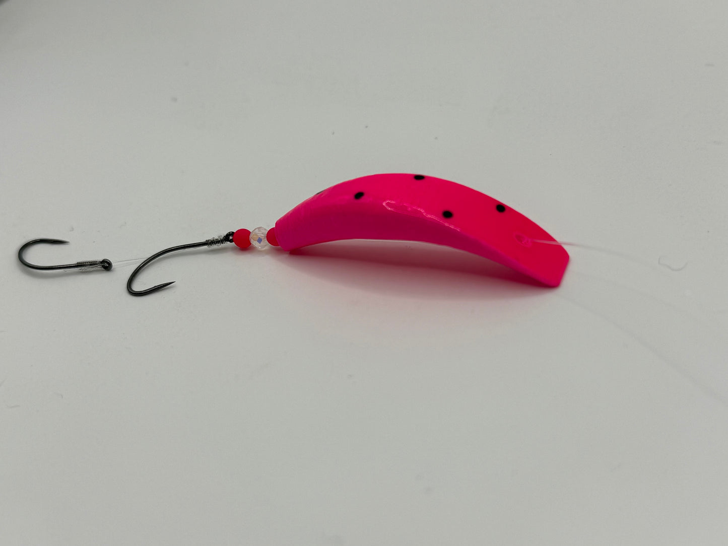 DinoMite Jackrabbit Fluorescent Pink with dots