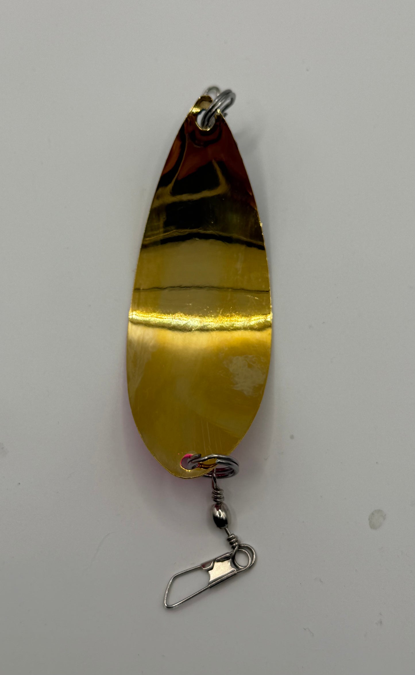 DinoMite Dodger Hammered Gold Blue Pink Tips
