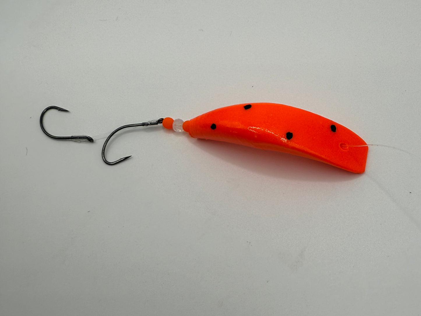 DinoMite Jackrabbit Fluorescent Orange with dots