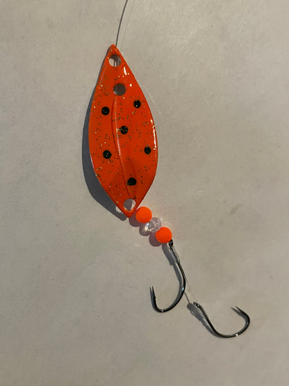 firecracker fishing lure FireCracker Lure Orange Ladybug Nickel