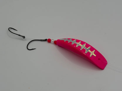 DinoMite Jackrabbit Fluorescent Pink with Glow Moon Jelly