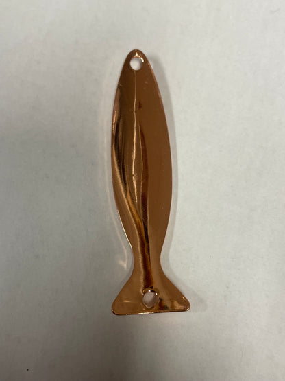 Minnow Spoon Tequila Sunrise Hammered Cooper