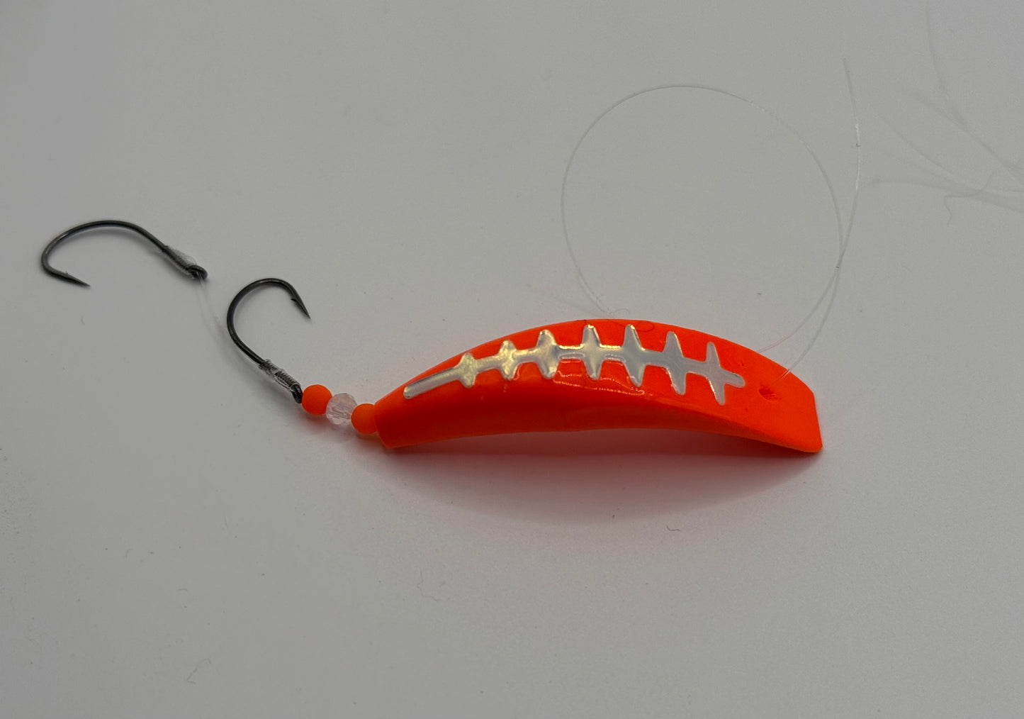 DinoMite Jackrabbit Fluorescent Orange with Glow Moon Jelly