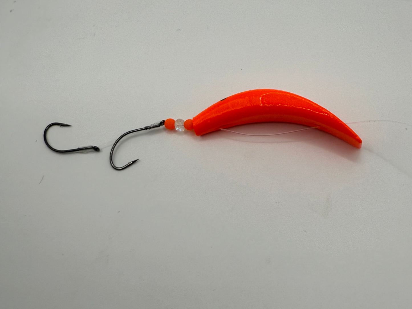 DinoMite Jackrabbit Fluorescent Orange with dots