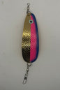DinoMite Sling Dodger Hammered 24k Gold Half Pink Blue