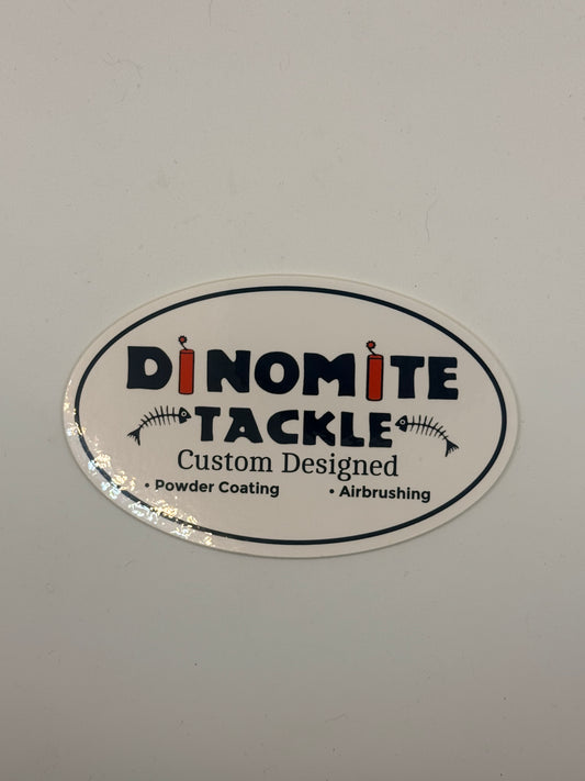 DinoMite Tackle Sticker